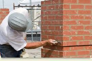 Chimney stack hacked out and pointed in Bolton