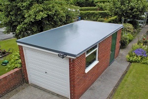 Garage flet roof repair in Bolton